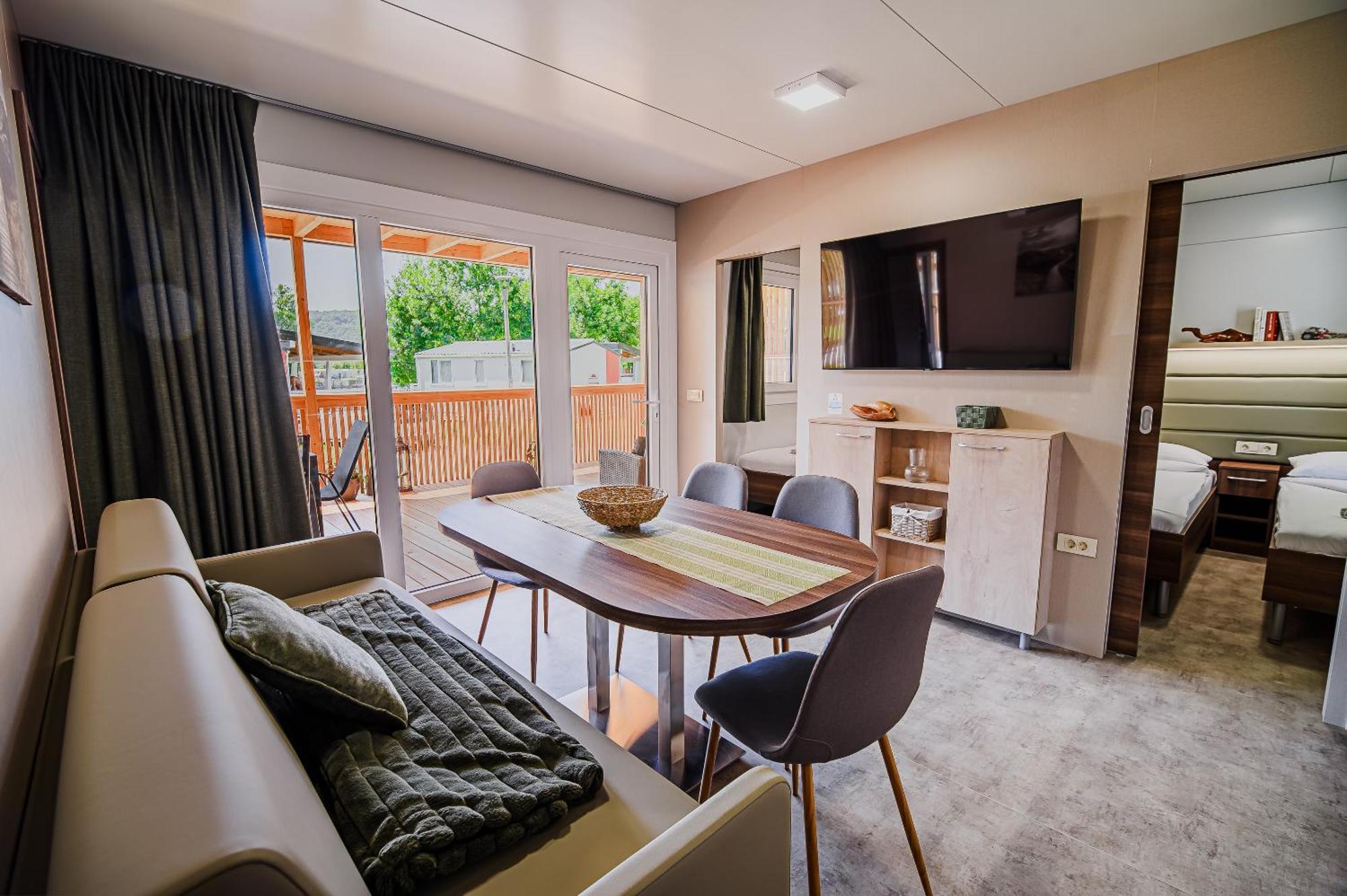 Premium Mobile Homes With Thermal Riviera Tickets Catez ob Savi Quarto foto
