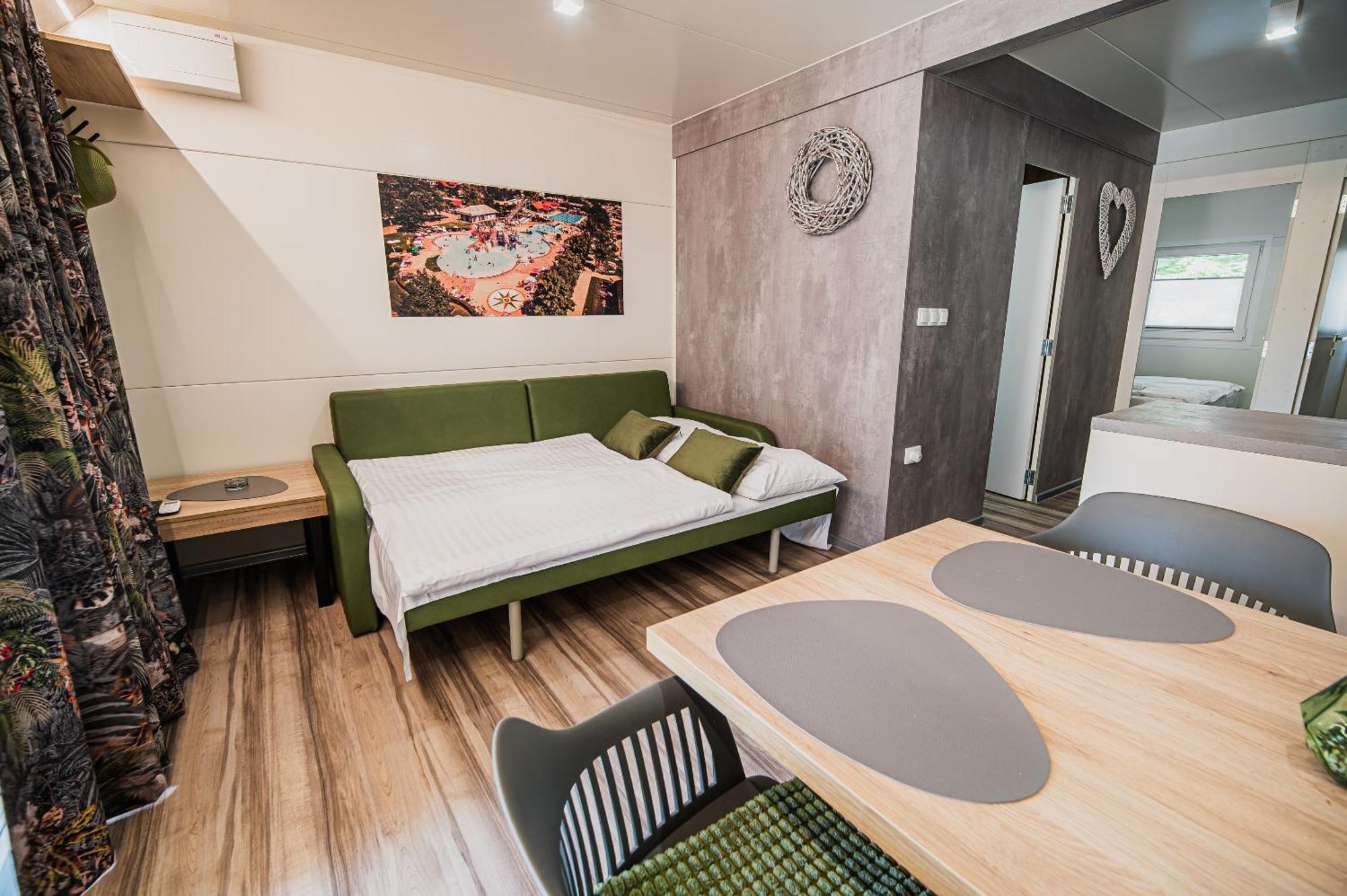 Premium Mobile Homes With Thermal Riviera Tickets Catez ob Savi Exterior foto